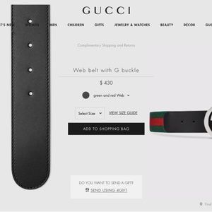 Gucci Belt